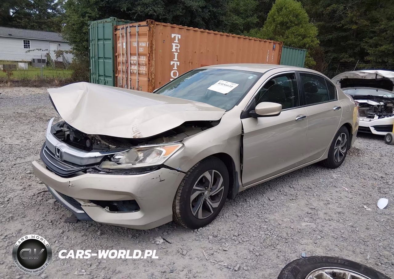 2016 Honda Accord Lx VIN:1HGCR2F31GA171572 - 2