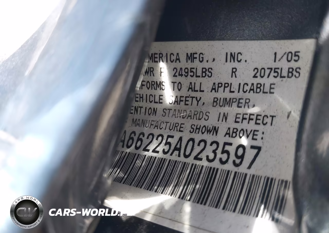2005 Acura Tl VIN:19UUA66225A023597 - 9