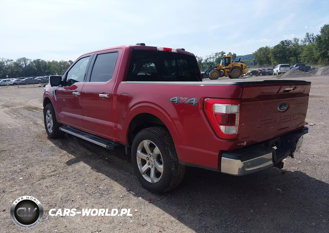 2021 Ford F-150 Lariat VIN:1FTFW1ED0MFB78763 - 3