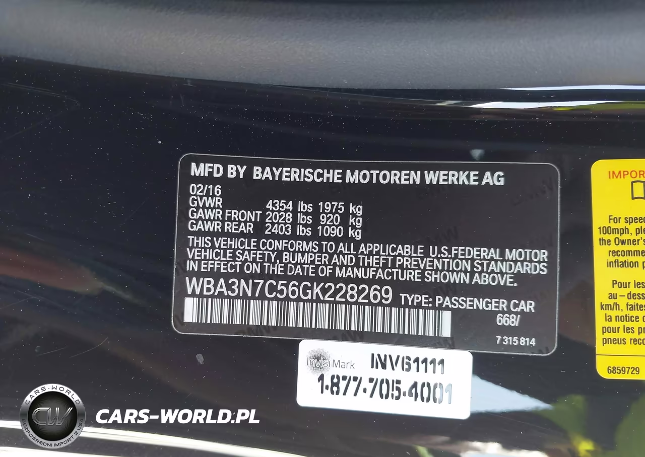 2016 BMW 428I VIN:WBA3N7C56GK228269 - 9