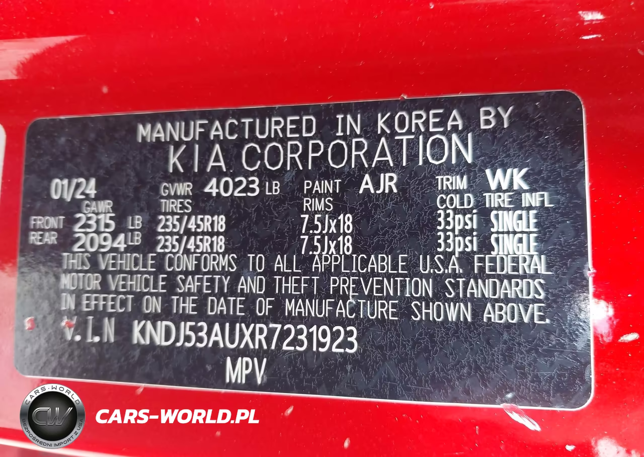 2024 Kia Soul Gt-Line VIN:KNDJ53AUXR7231923 - 9