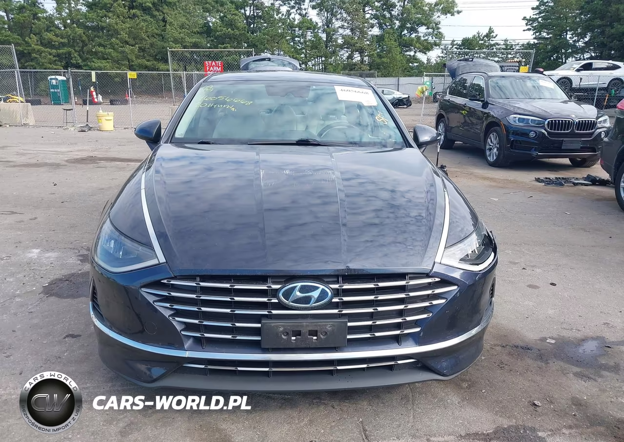 2020 Hyundai Sonata Hybrid Blue VIN:KMHL24JJ5LA009616 - 12