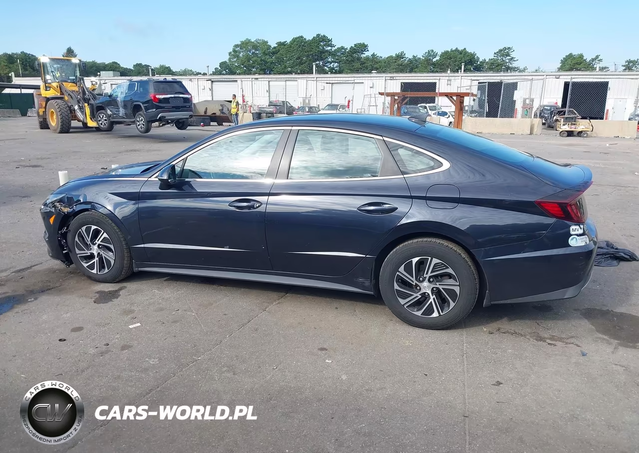2020 Hyundai Sonata Hybrid Blue VIN:KMHL24JJ5LA009616 - 14
