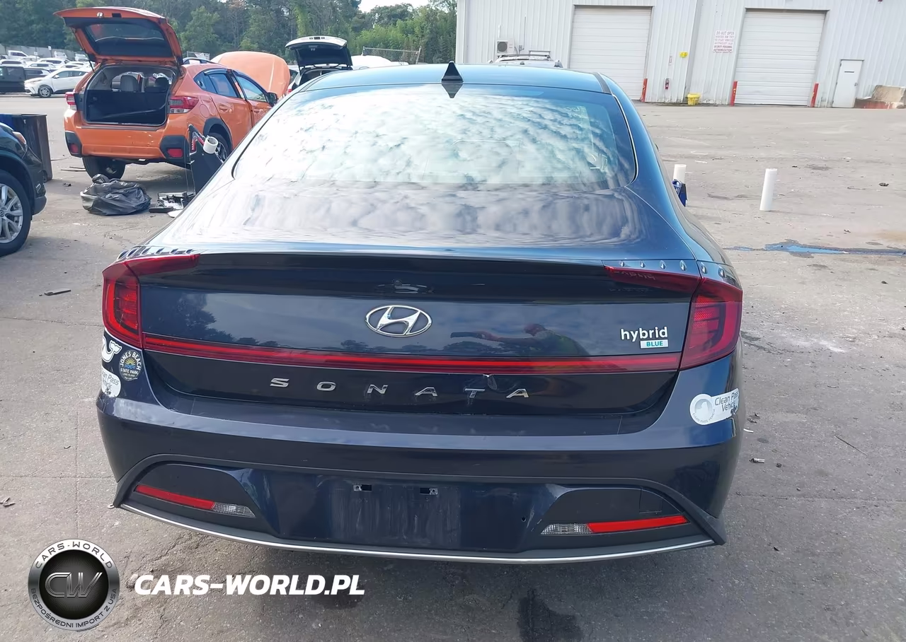 2020 Hyundai Sonata Hybrid Blue VIN:KMHL24JJ5LA009616 - 16