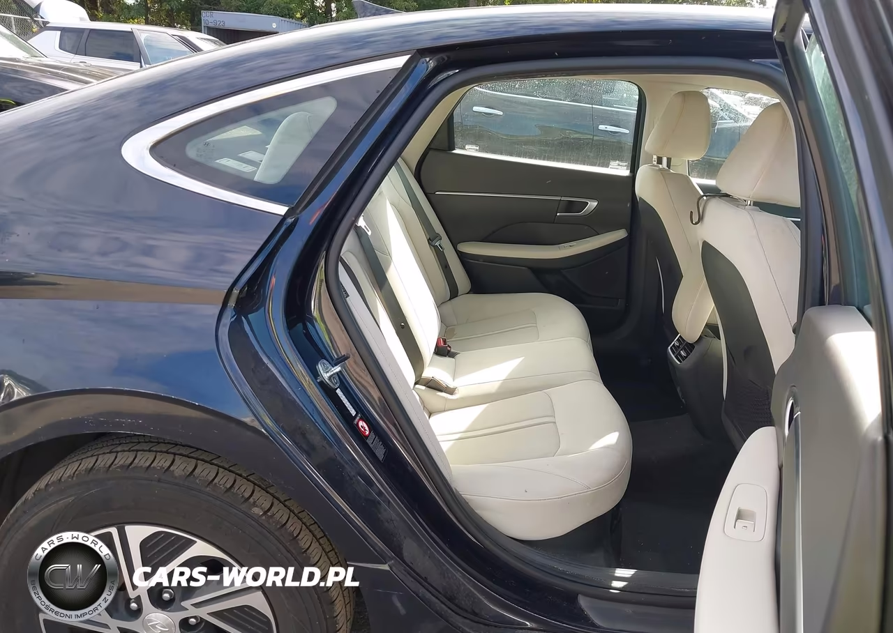 2020 Hyundai Sonata Hybrid Blue VIN:KMHL24JJ5LA009616 - 8