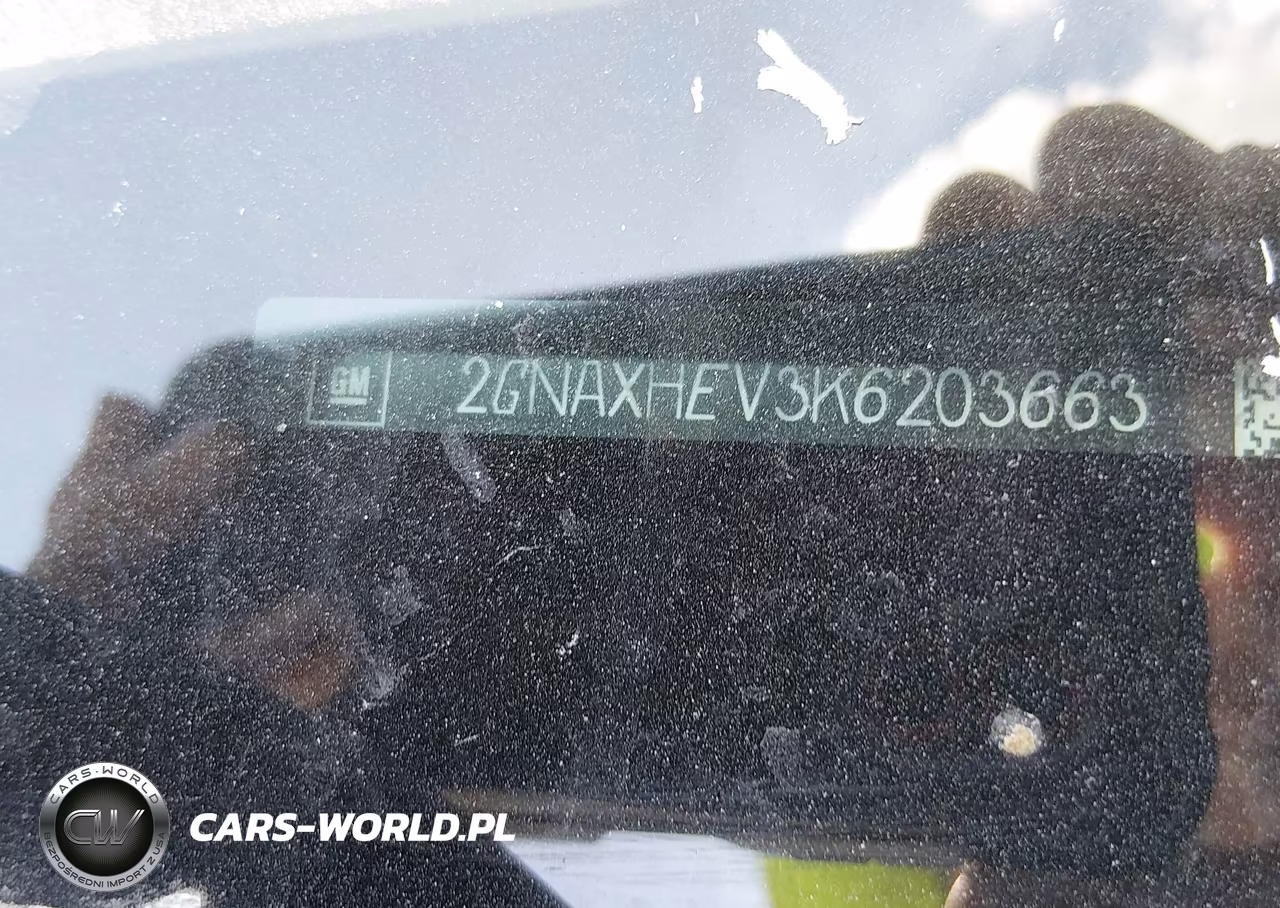2019 Chevrolet Equinox Ls VIN:2GNAXHEV3K6203663 - 9