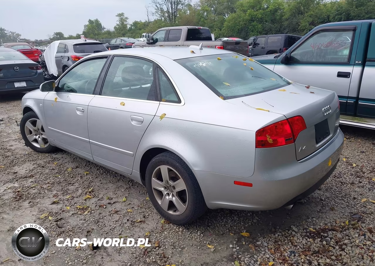 2006 Audi A4 2.0T VIN:WAUAF78E76A203673 - 3