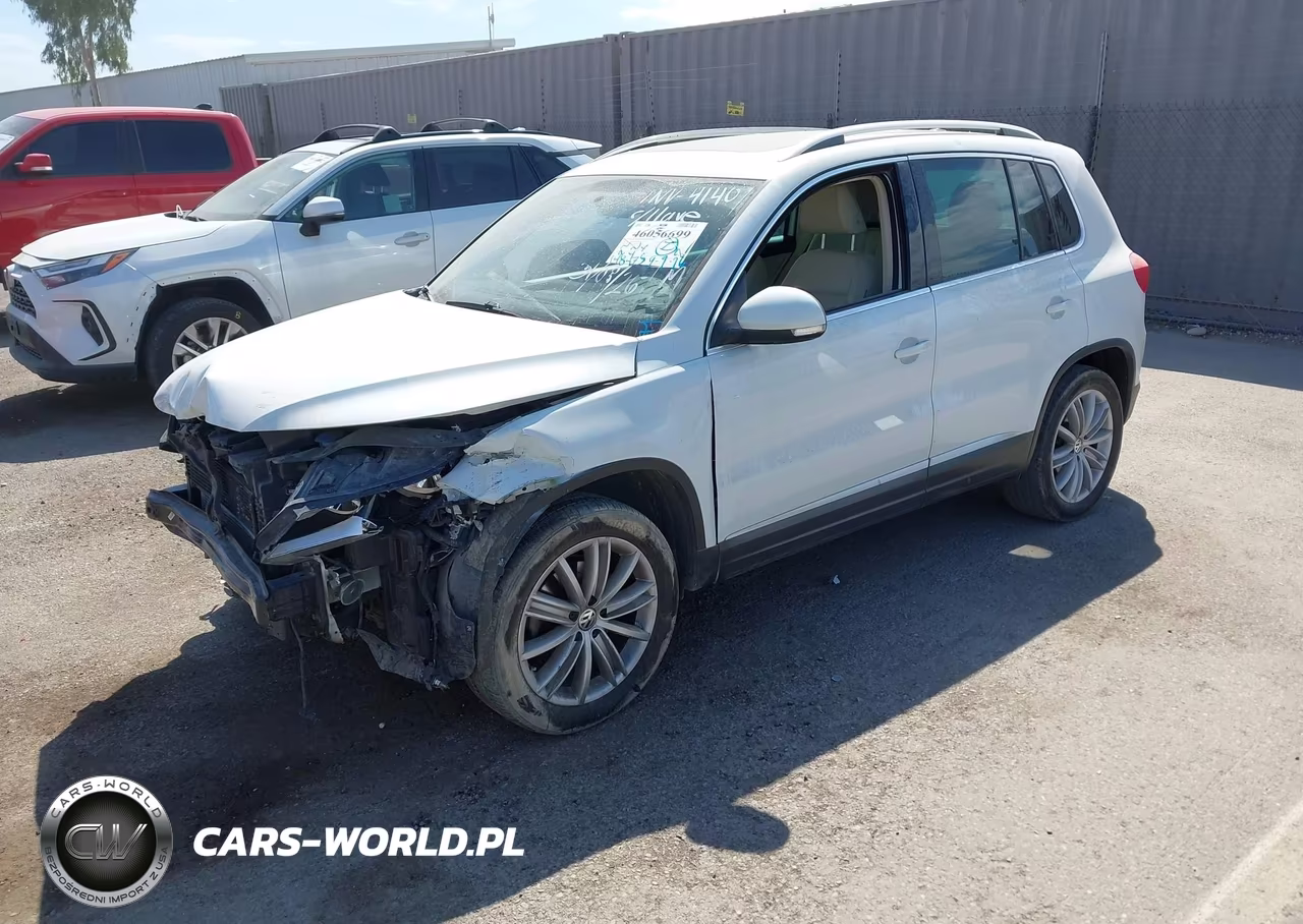 2014 Volkswagen Tiguan Sel VIN:WVGAV3AX6EW601559 - 2
