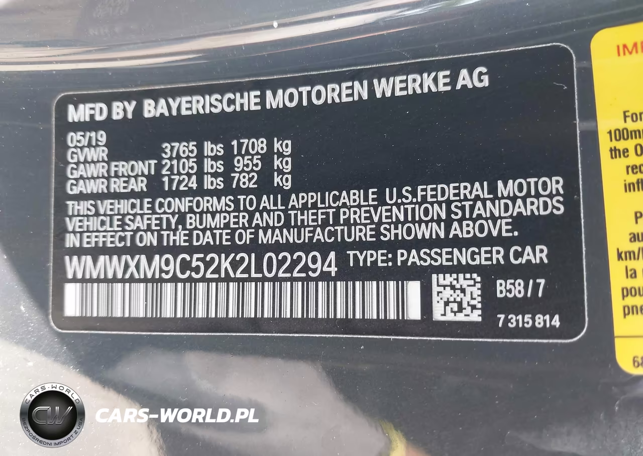 2019 Mini Hardtop John Cooper Works VIN:WMWXM9C52K2L02294 - 9