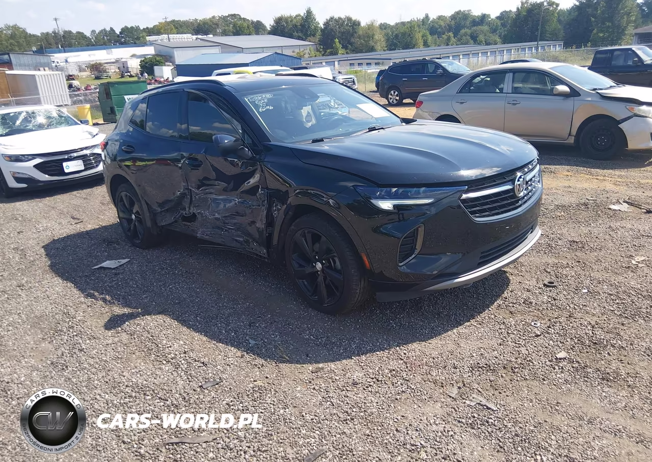 2021 Buick Envision Fwd Essence VIN:LRBFZNR45MD106296 - 1