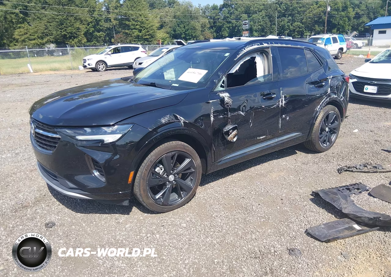 2021 Buick Envision Fwd Essence VIN:LRBFZNR45MD106296 - 2