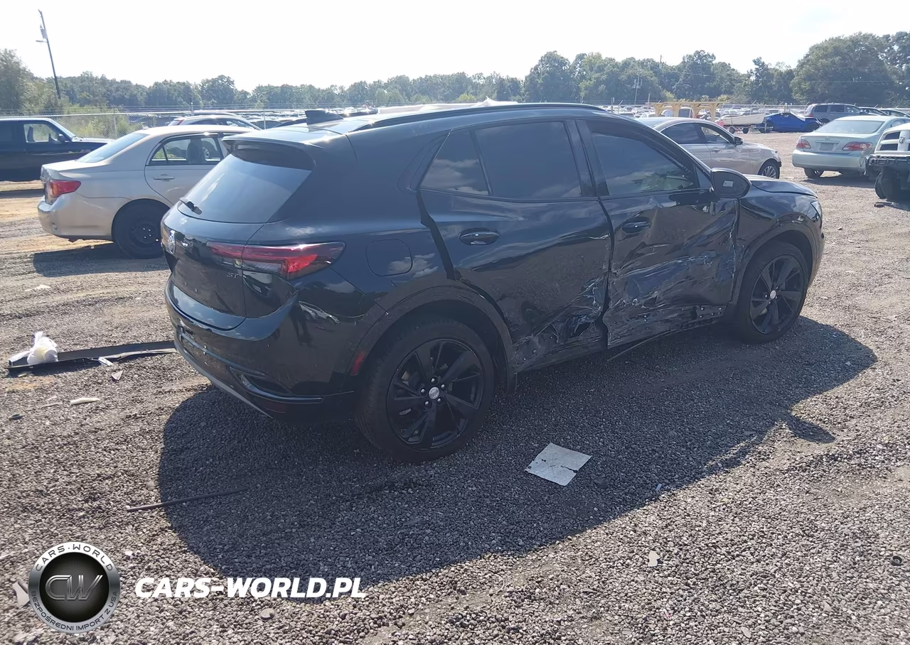 2021 Buick Envision Fwd Essence VIN:LRBFZNR45MD106296 - 4