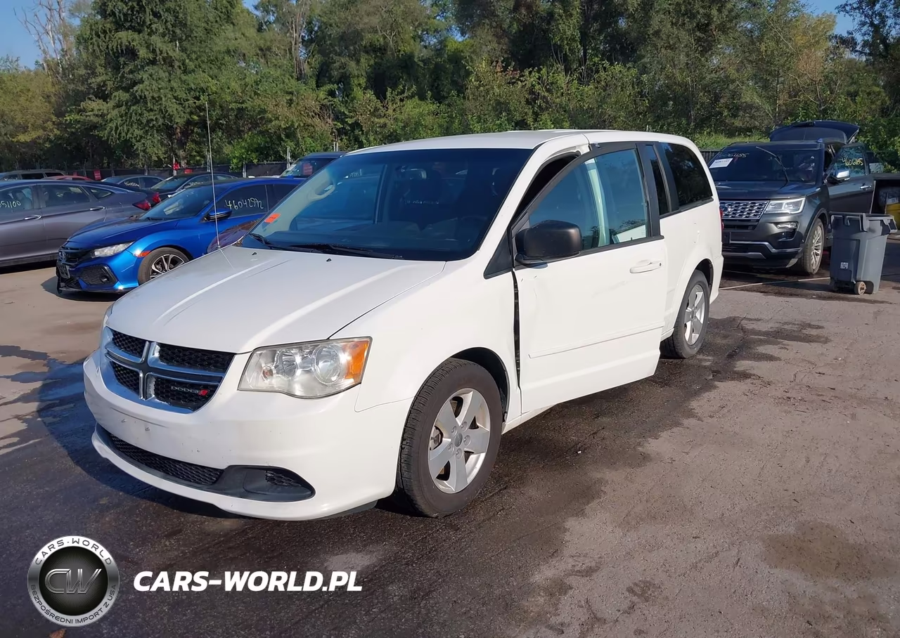 2013 Dodge Grand Caravan Se VIN:2C4RDGBG6DR628185 - 2