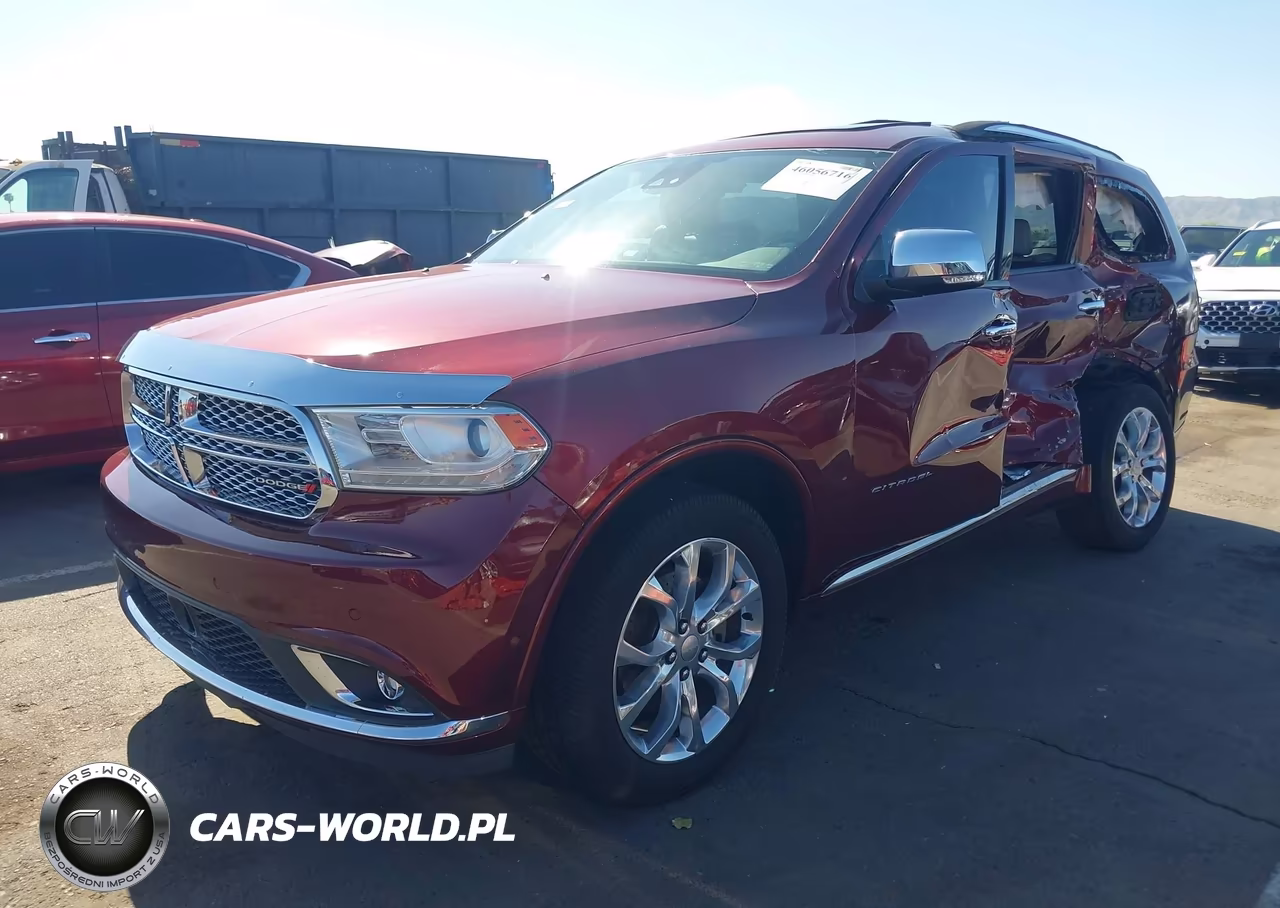 2018 Dodge Durango Citadel Awd VIN:1C4SDJET5JC242921 - 2