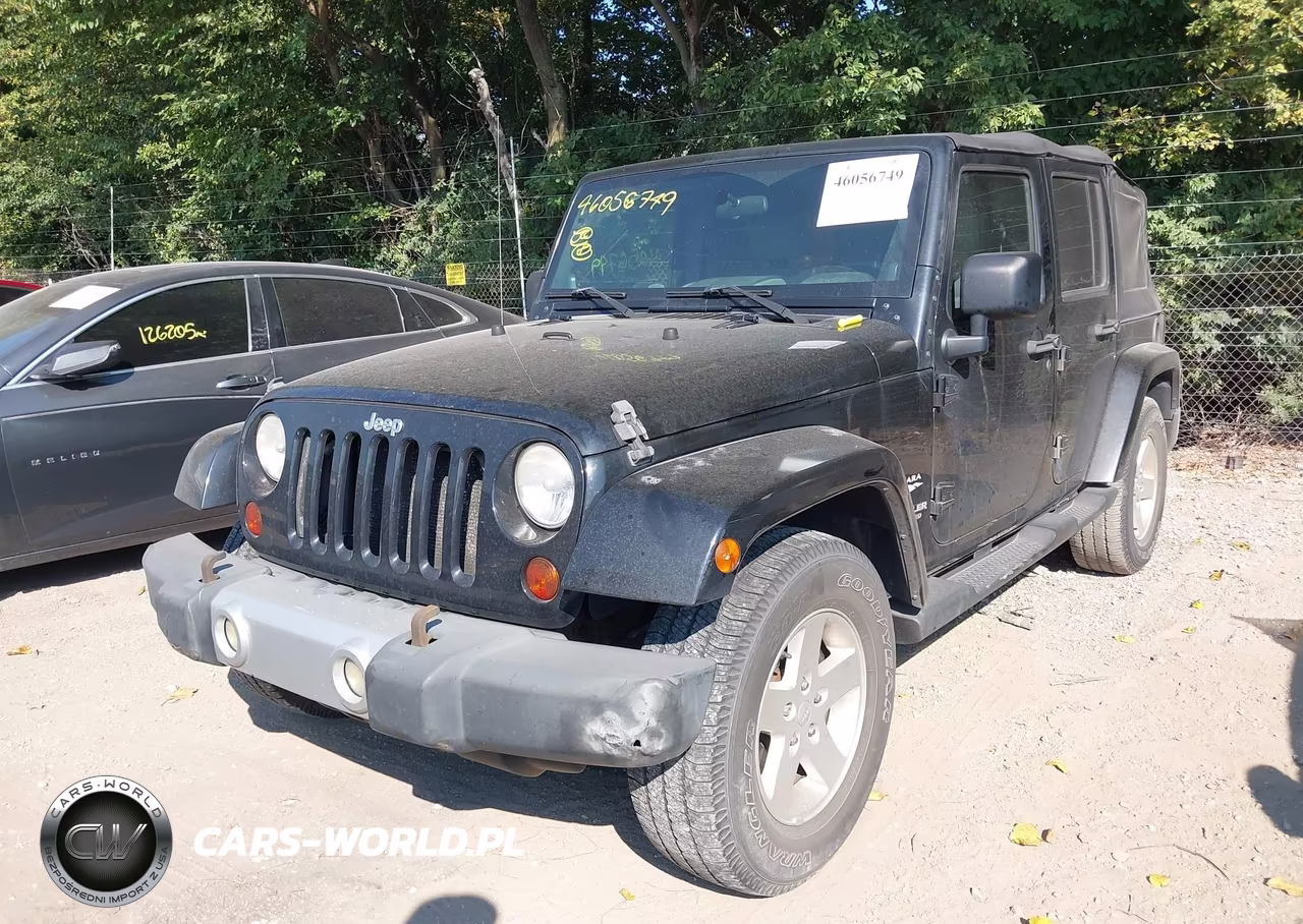2009 Jeep Wrangler Unlimited Sahara VIN:1J4GB591X9L754076 - 2