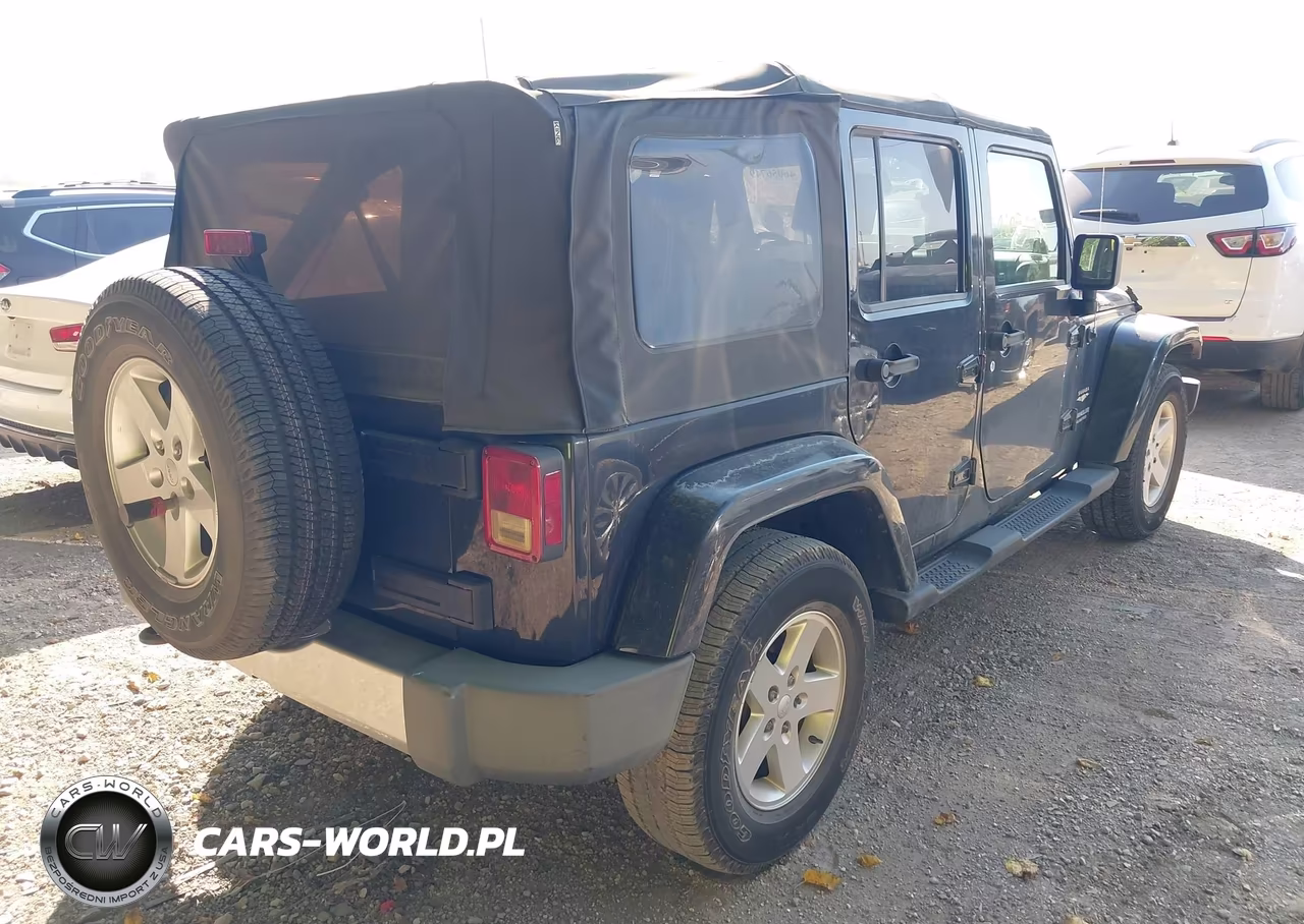 2009 Jeep Wrangler Unlimited Sahara VIN:1J4GB591X9L754076 - 4
