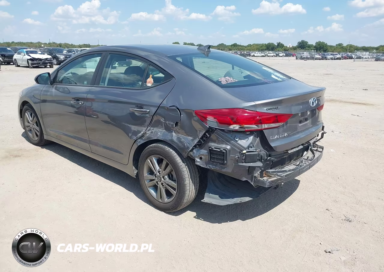 2018 Hyundai Elantra Sel VIN:5NPD84LF8JH362941 - 3