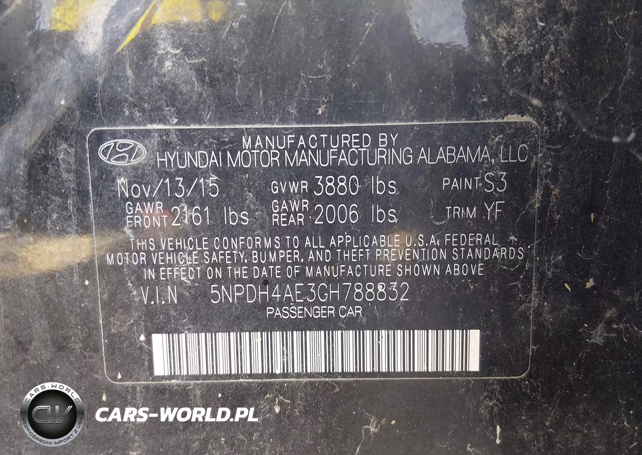 2016 Hyundai Elantra Se VIN:5NPDH4AE3GH788832 - 9