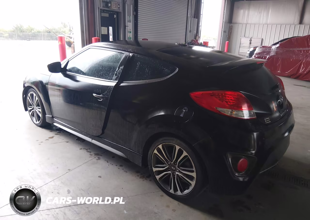 2016 Hyundai Veloster Turbo VIN:KMHTC6AE2GU281251 - 3