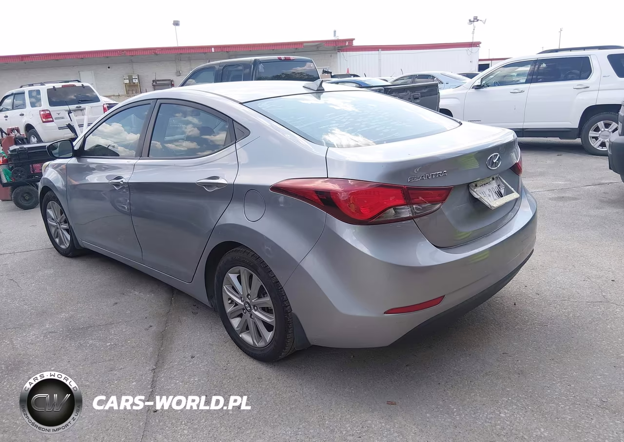 2016 Hyundai Elantra Se VIN:5NPDH4AE6GH661704 - 3