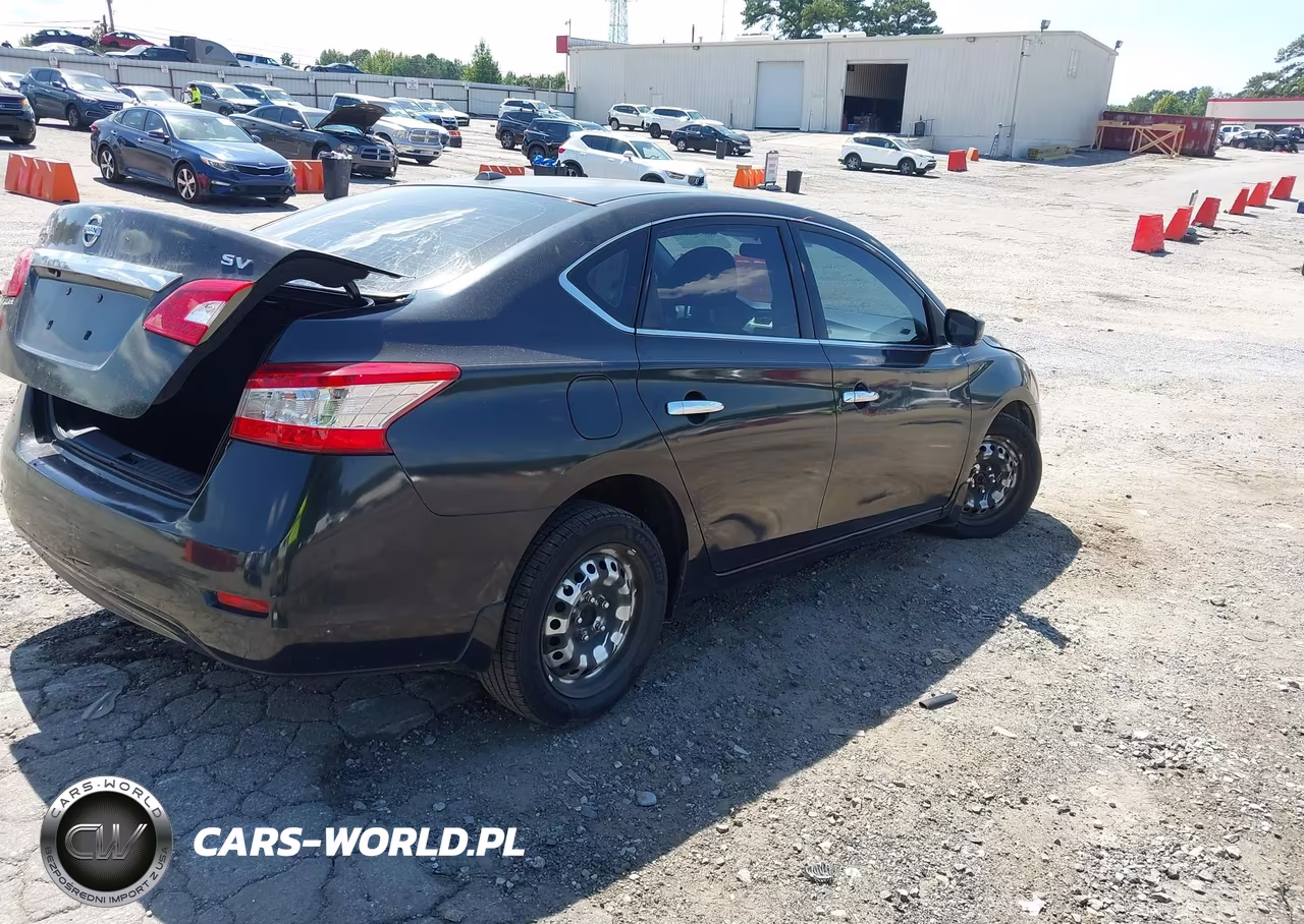 2015 Nissan Sentra Fe+ S-S-Sl-Sr-Sv VIN:3N1AB7AP5FY319205 - 4