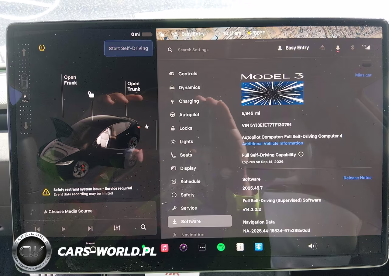 2026 Tesla Model 3 Performance All-Wheel Drive VIN:5YJ3E1ET7TF130791 - 7