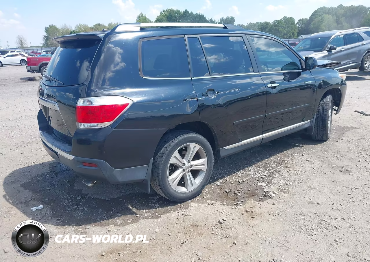 2012 Toyota Highlander Limited V6 VIN:5TDYK3EH0CS067664 - 4