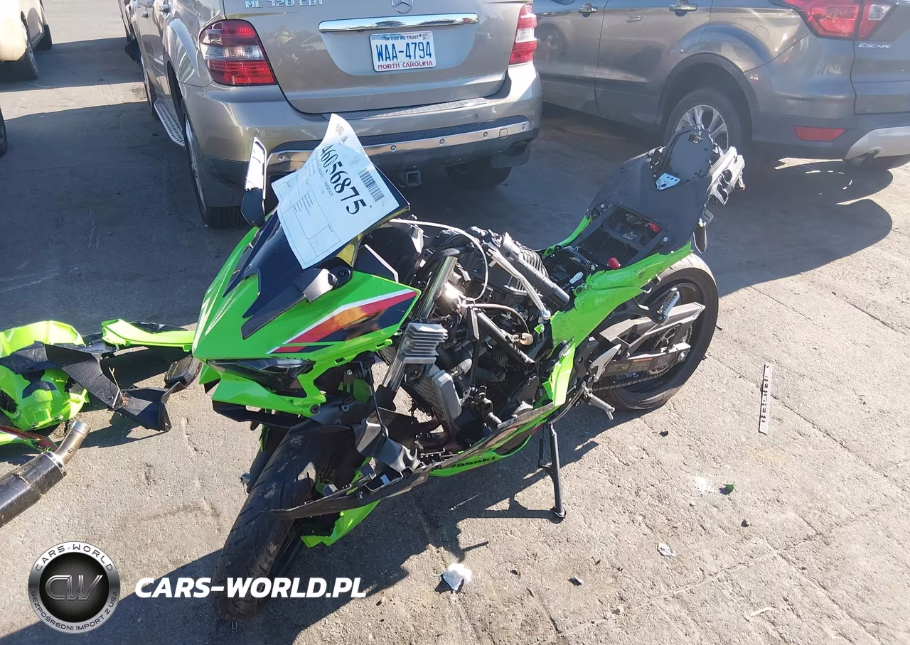 2024 Kawasaki Ex500 A-B VIN:ML5EXGJ17RDA16667 - 2