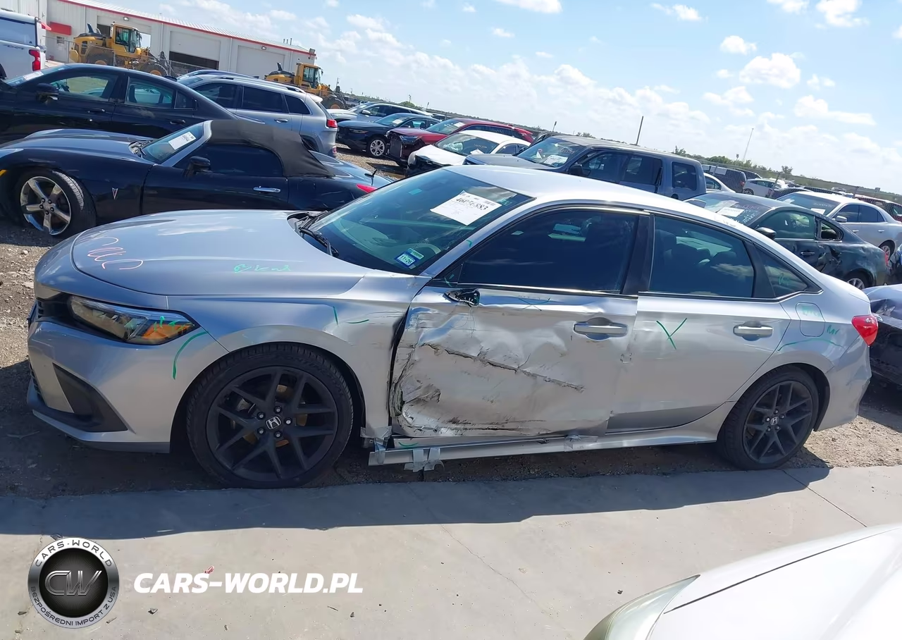 2022 Honda Civic Sport VIN:2HGFE2F57NH540623 - 14