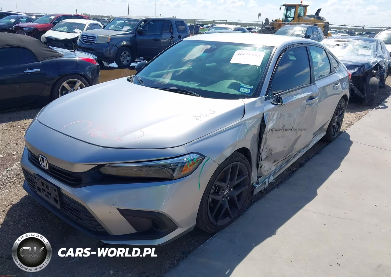 2022 Honda Civic Sport VIN:2HGFE2F57NH540623 - 2