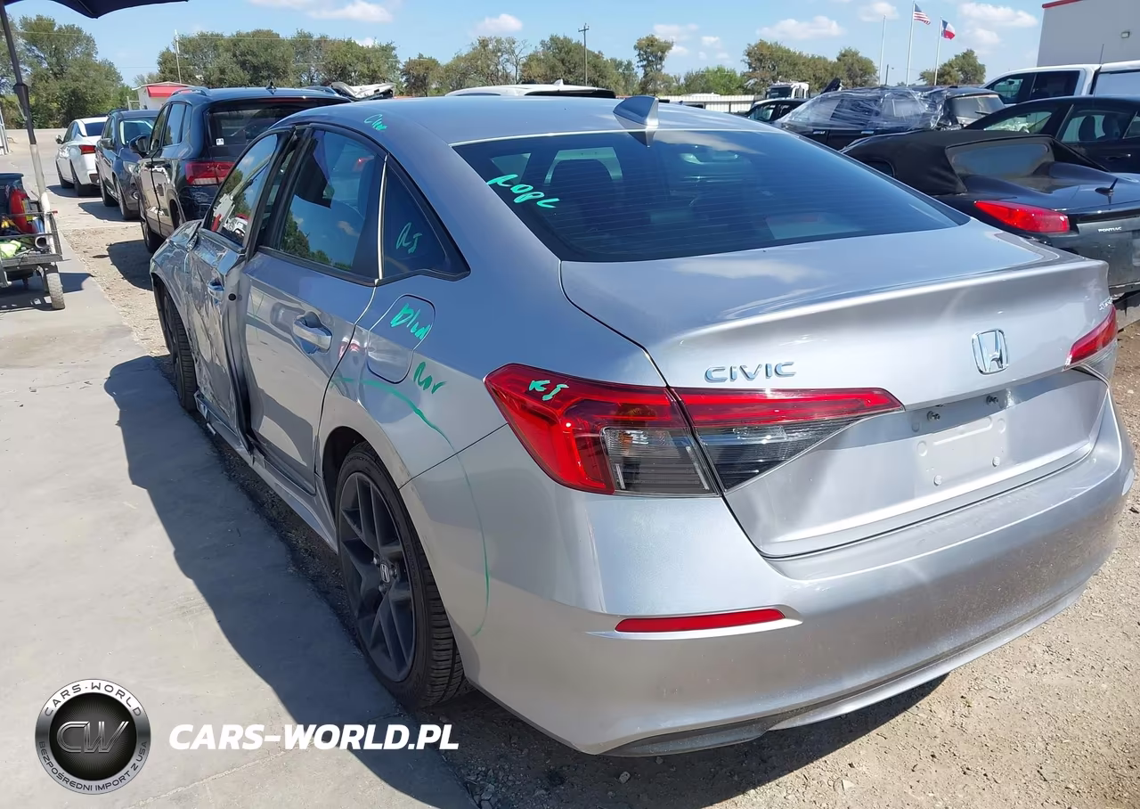2022 Honda Civic Sport VIN:2HGFE2F57NH540623 - 3