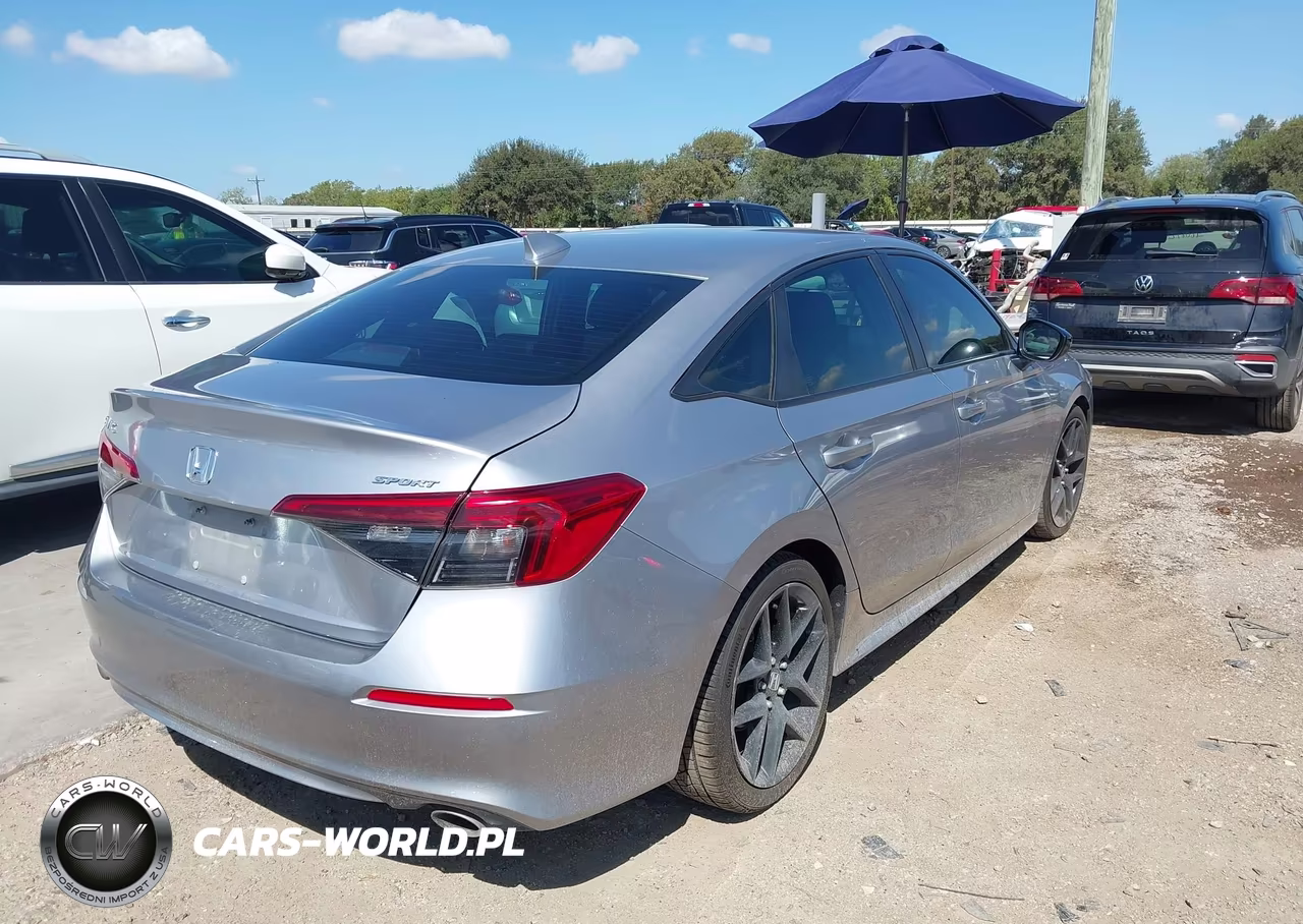 2022 Honda Civic Sport VIN:2HGFE2F57NH540623 - 4