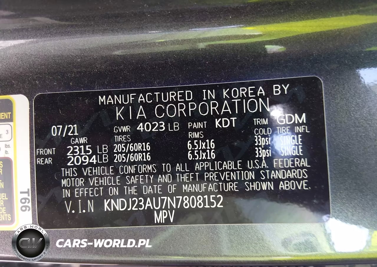 2022 Kia Soul Lx VIN:KNDJ23AU7N7808152 - 9
