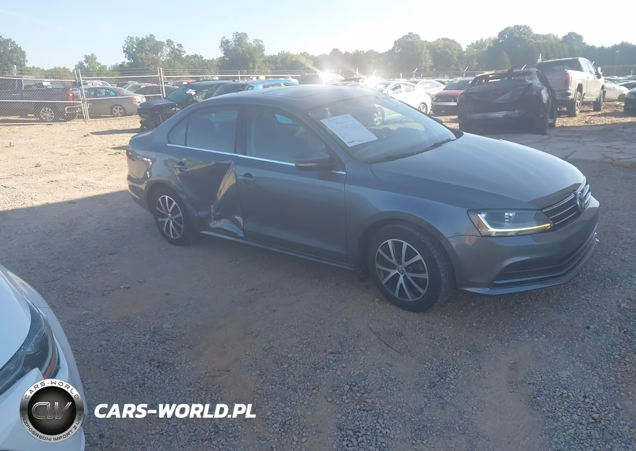 2017 Volkswagen Jetta 1.4T Se VIN:3VWDB7AJ4HM202017 - 1