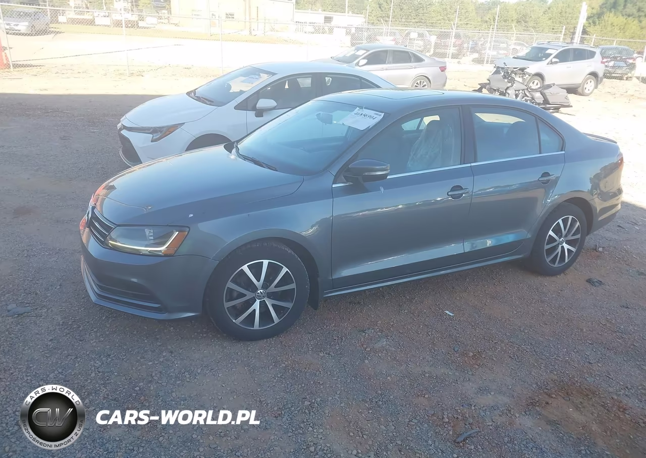 2017 Volkswagen Jetta 1.4T Se VIN:3VWDB7AJ4HM202017 - 2