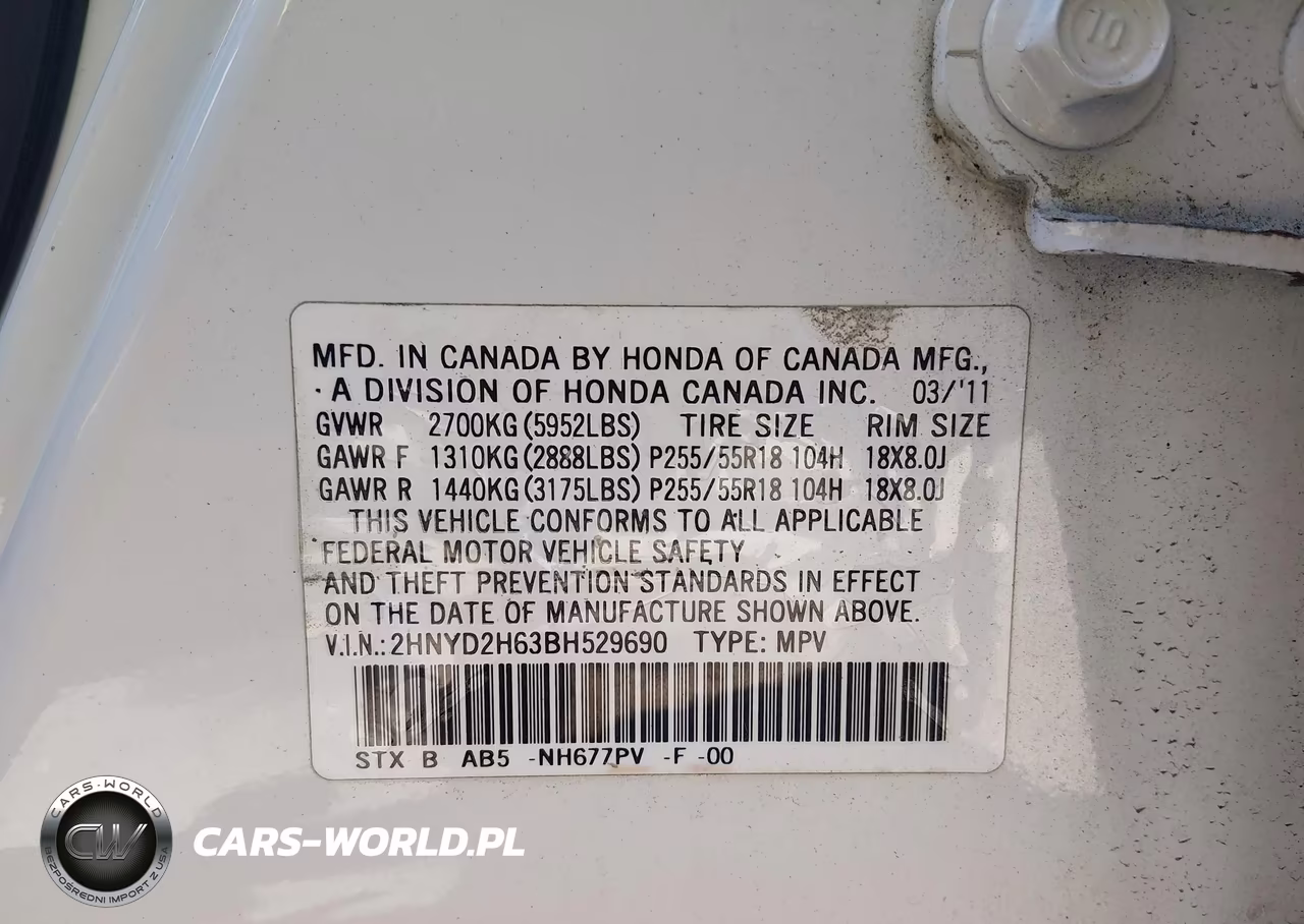 2011 Acura Mdx Technology Package VIN:2HNYD2H63BH529690 - 9