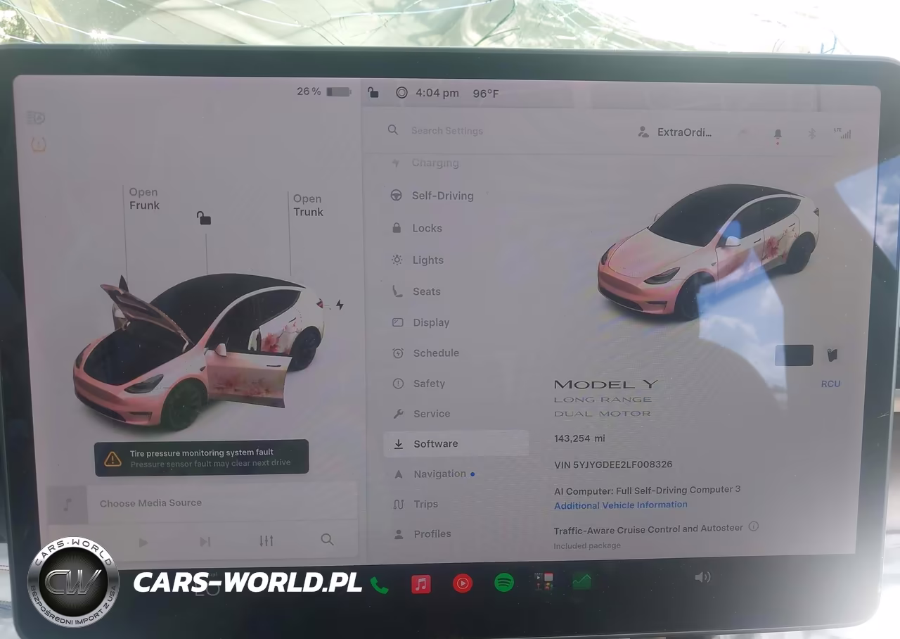 2020 Tesla Model Y Long Range Dual Motor All-Wheel Drive VIN:5YJYGDEE2LF008326 - 7
