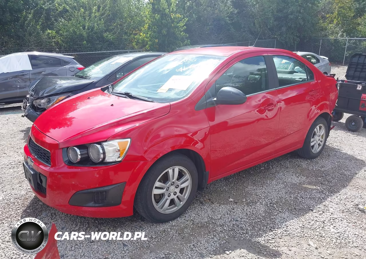 2012 Chevrolet Sonic 2Lt VIN:1G1JC5SH8C4107329 - 2