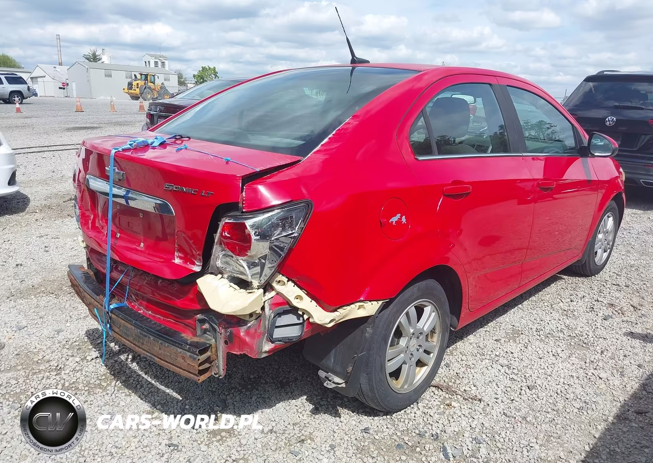 2012 Chevrolet Sonic 2Lt VIN:1G1JC5SH8C4107329 - 4