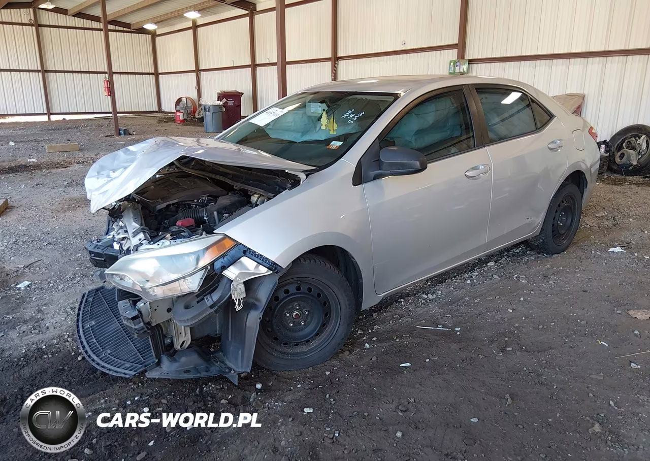 2016 Toyota Corolla Le VIN:5YFBURHE3GP389251 - 2