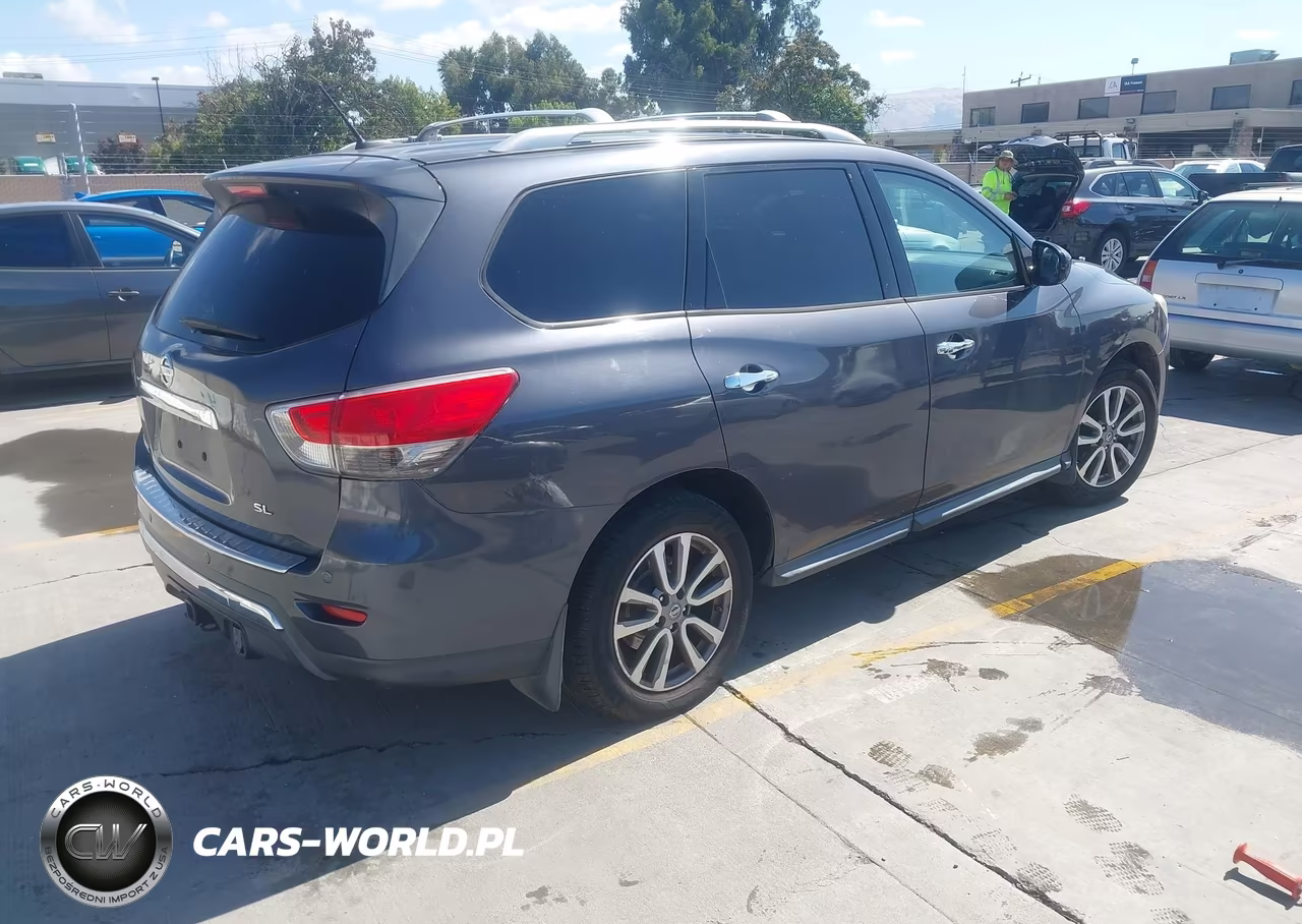 2014 Nissan Pathfinder Sl VIN:5N1AR2MN5EC640041 - 4