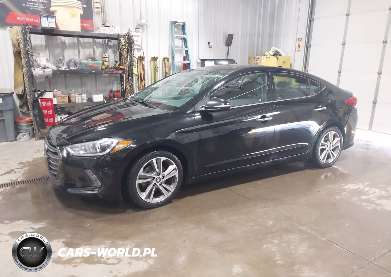 2017 Hyundai Elantra Limited VIN:5NPD84LF9HH107158 - 2