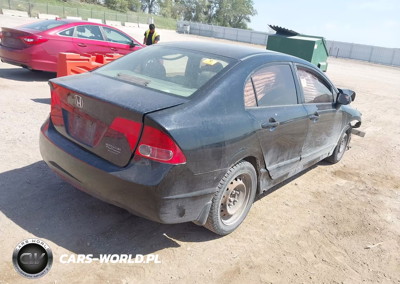2008 Honda Civic Lx VIN:2HGFA16588H328260 - 4
