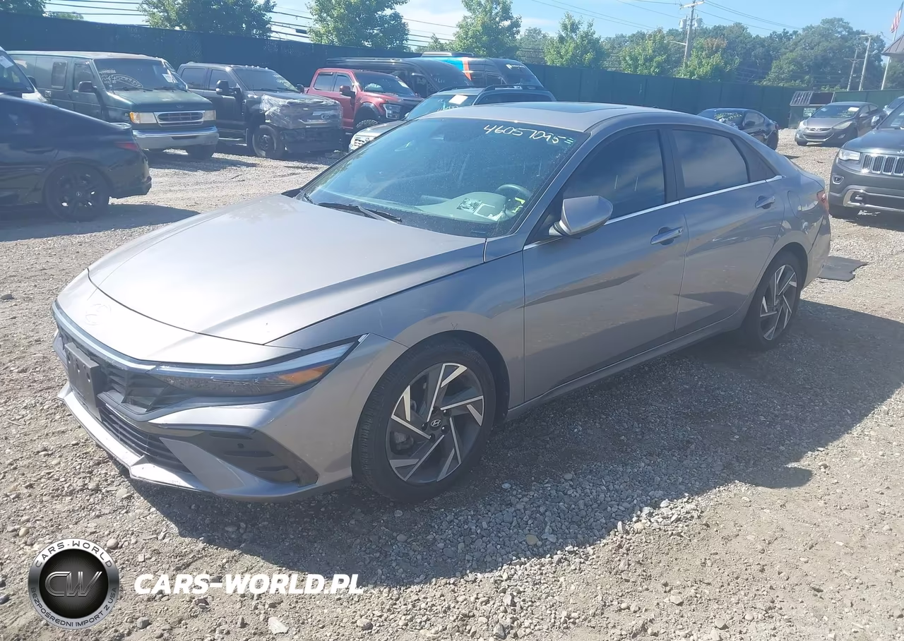 2024 Hyundai Elantra Sel VIN:KMHLS4DG4RU812490 - 2