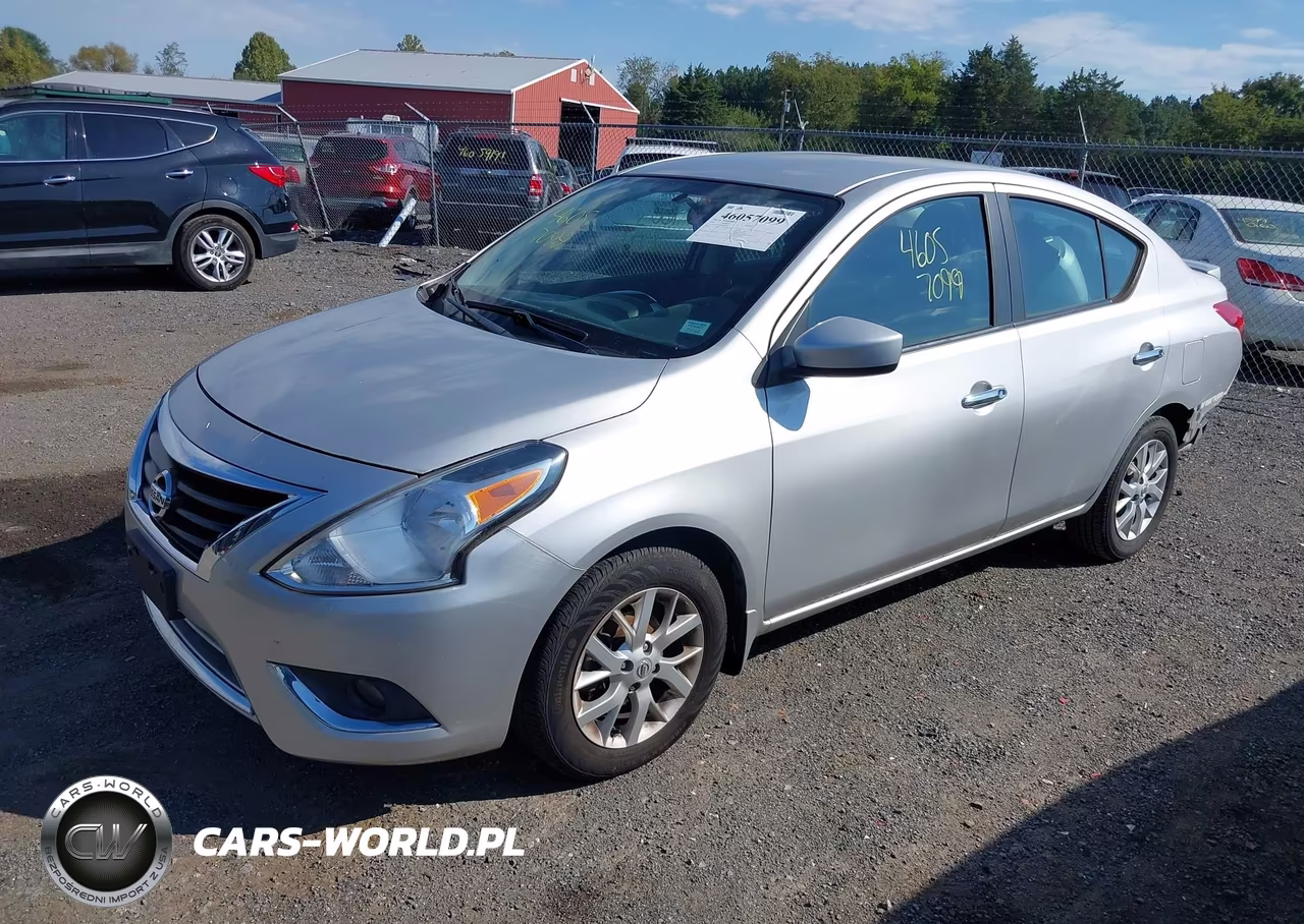 2018 Nissan Versa 1.6 Sv VIN:3N1CN7AP8JL858374 - 2