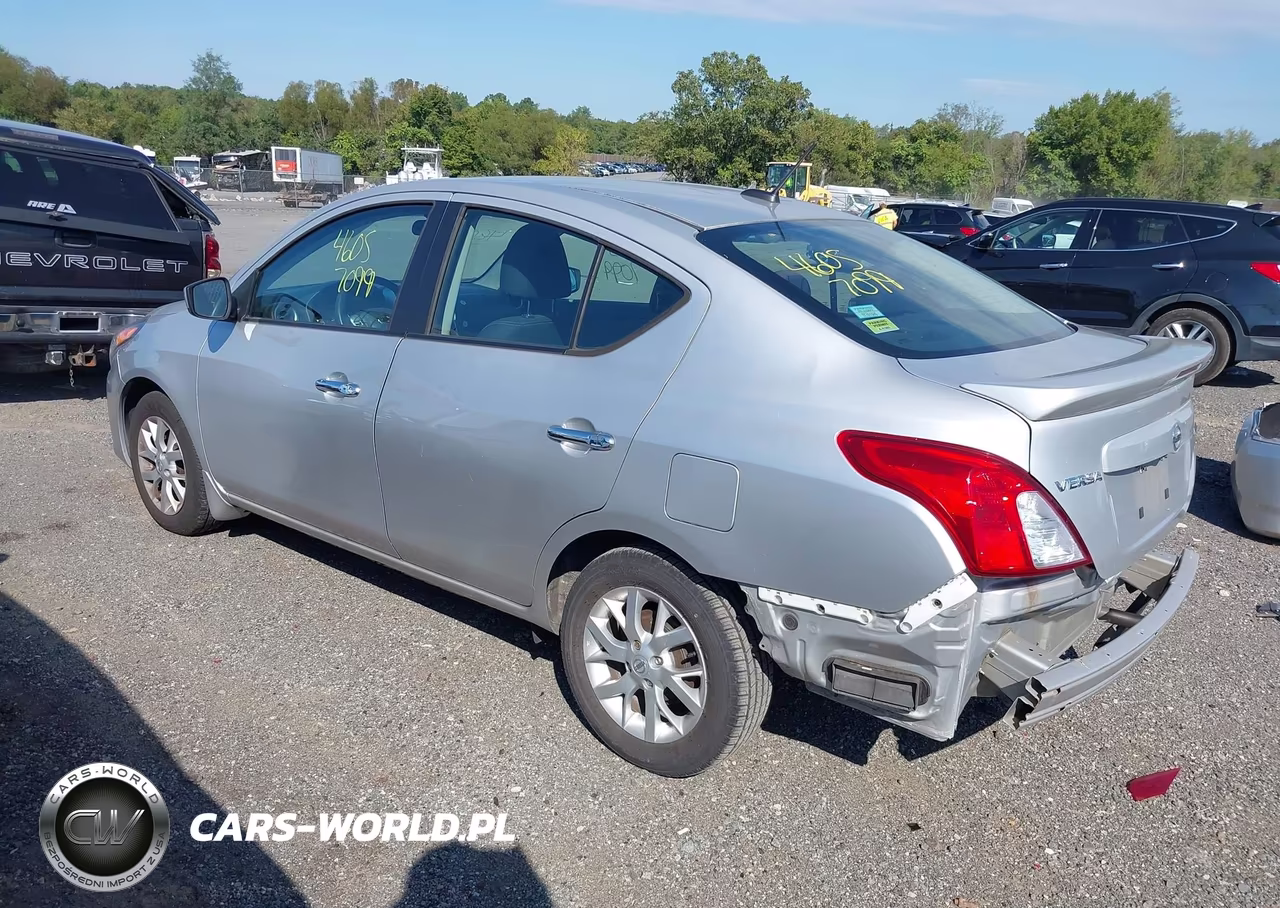 2018 Nissan Versa 1.6 Sv VIN:3N1CN7AP8JL858374 - 3