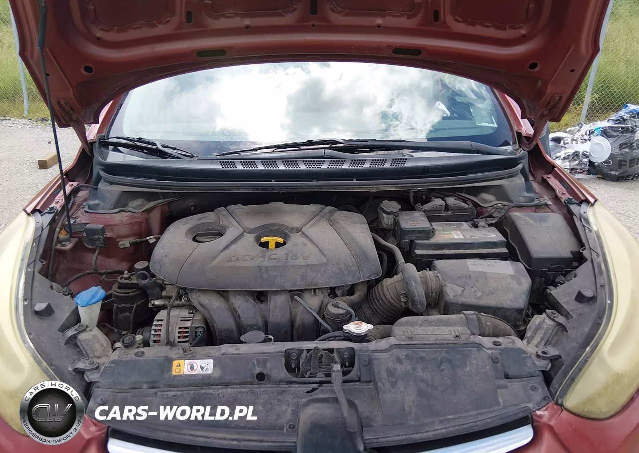 2014 Hyundai Elantra Se VIN:5NPDH4AE5EH545763 - 10