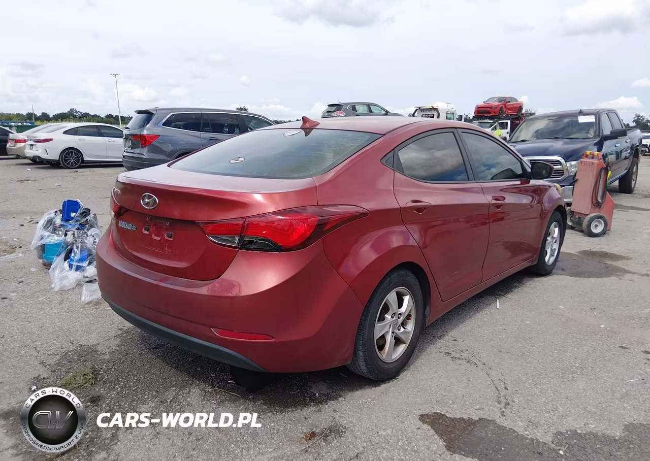 2014 Hyundai Elantra Se VIN:5NPDH4AE5EH545763 - 4