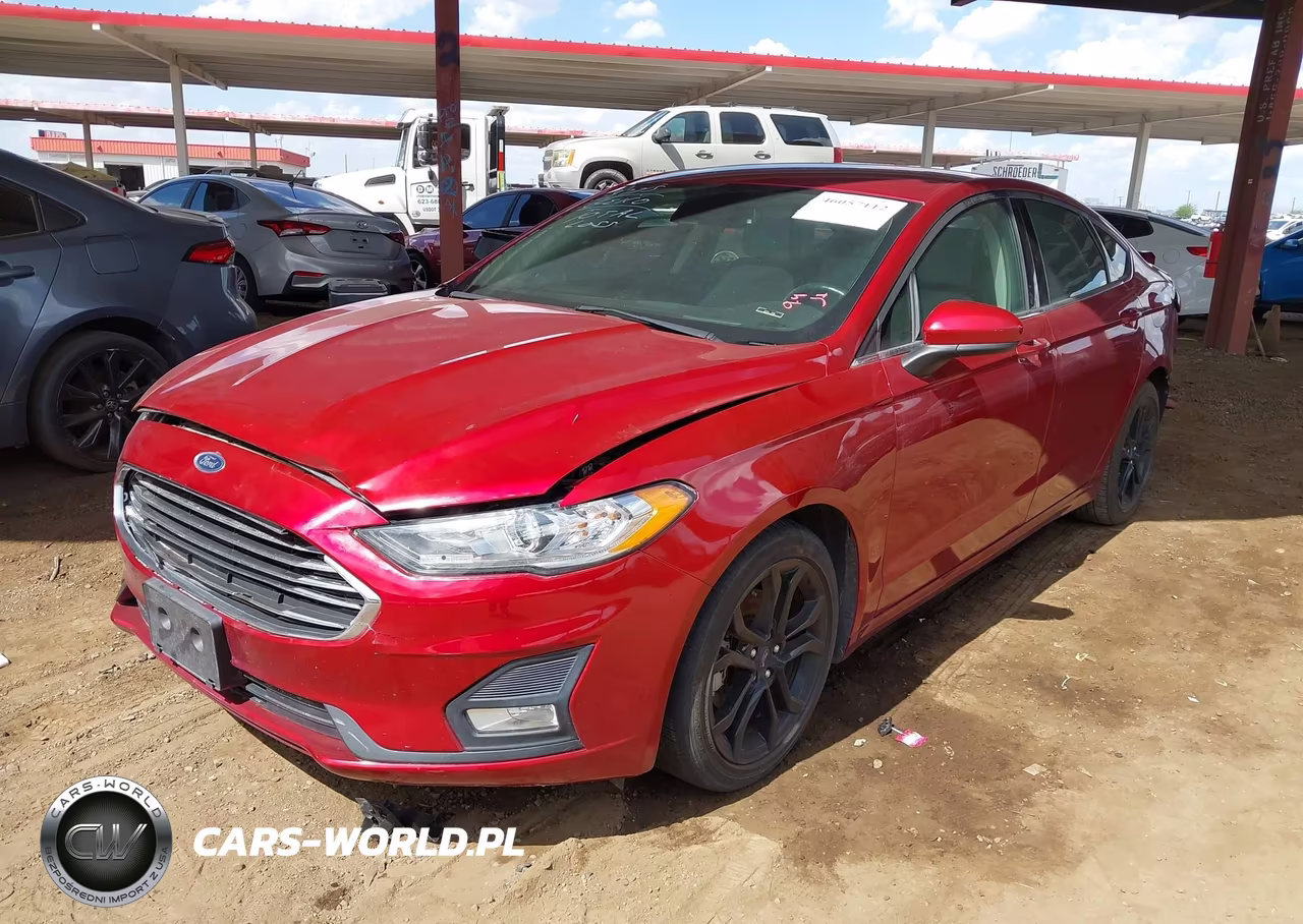 2019 Ford Fusion Se VIN:3FA6P0HD1KR216056 - 2