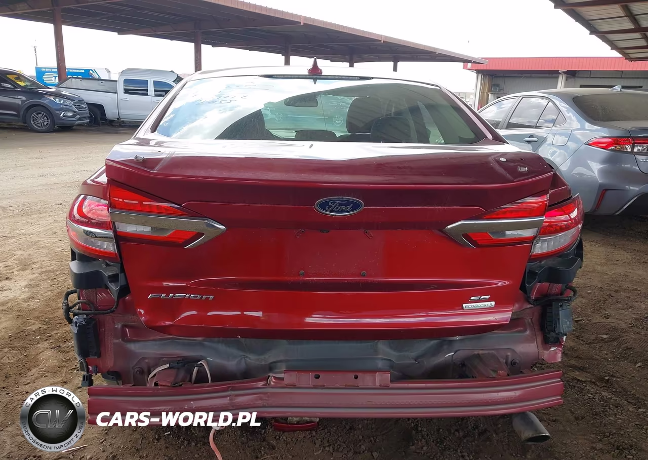 2019 Ford Fusion Se VIN:3FA6P0HD1KR216056 - 6